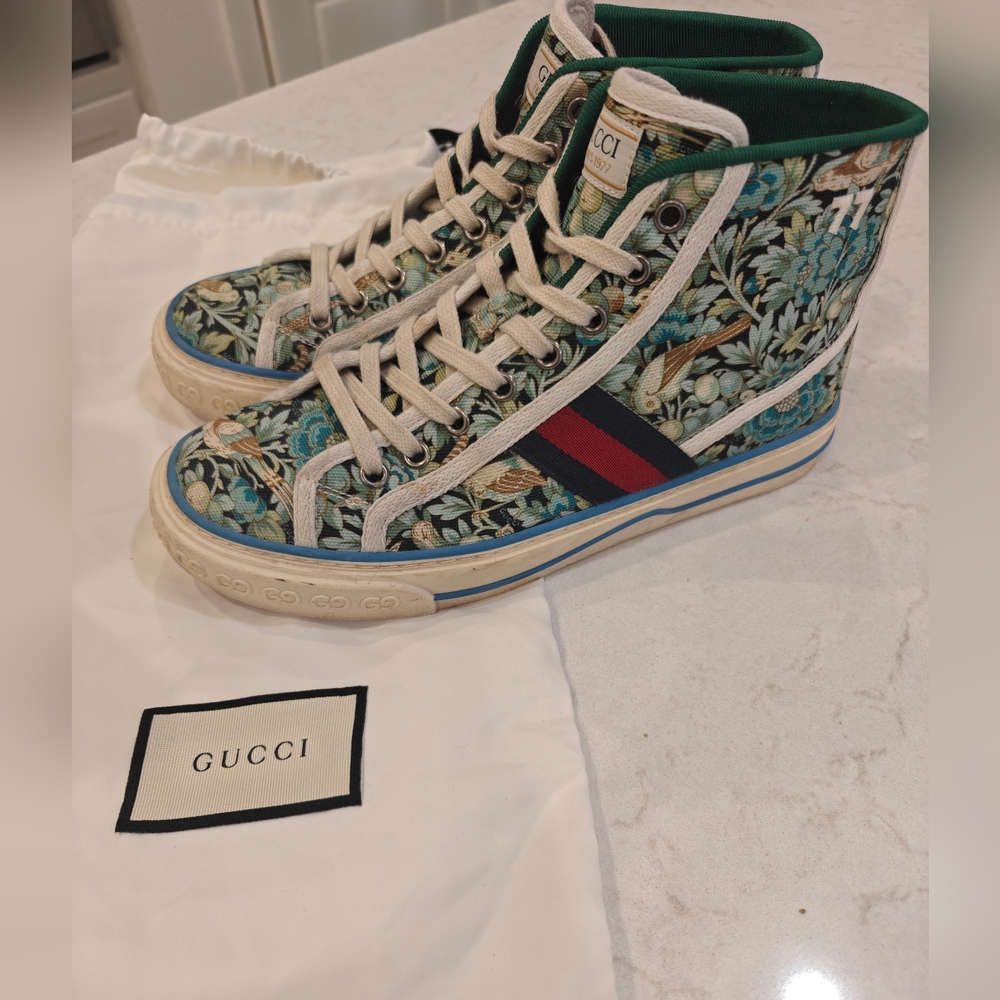 GUCCI High tops || Size 37 - Picture 1 of 4